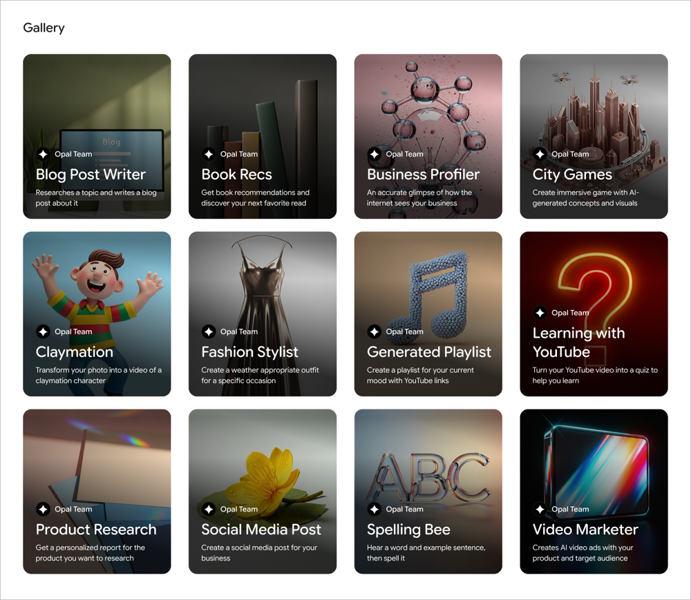 google-opal-vibe-coding-app-template-gallery